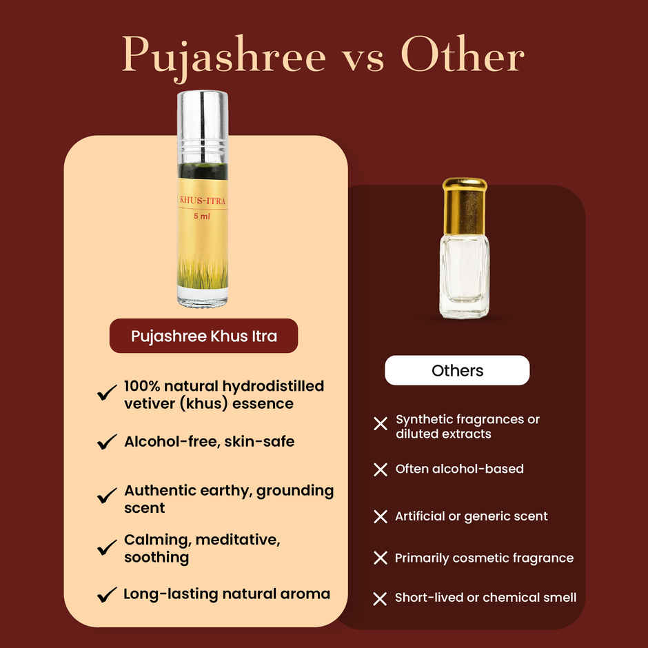 Khus Itra | Traditional Fragrance | Pujashree