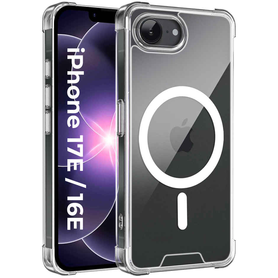 Artistque Case For iPhone 17e / iPhone 16e Back Cover | Transparent Clear Magsafe Cover