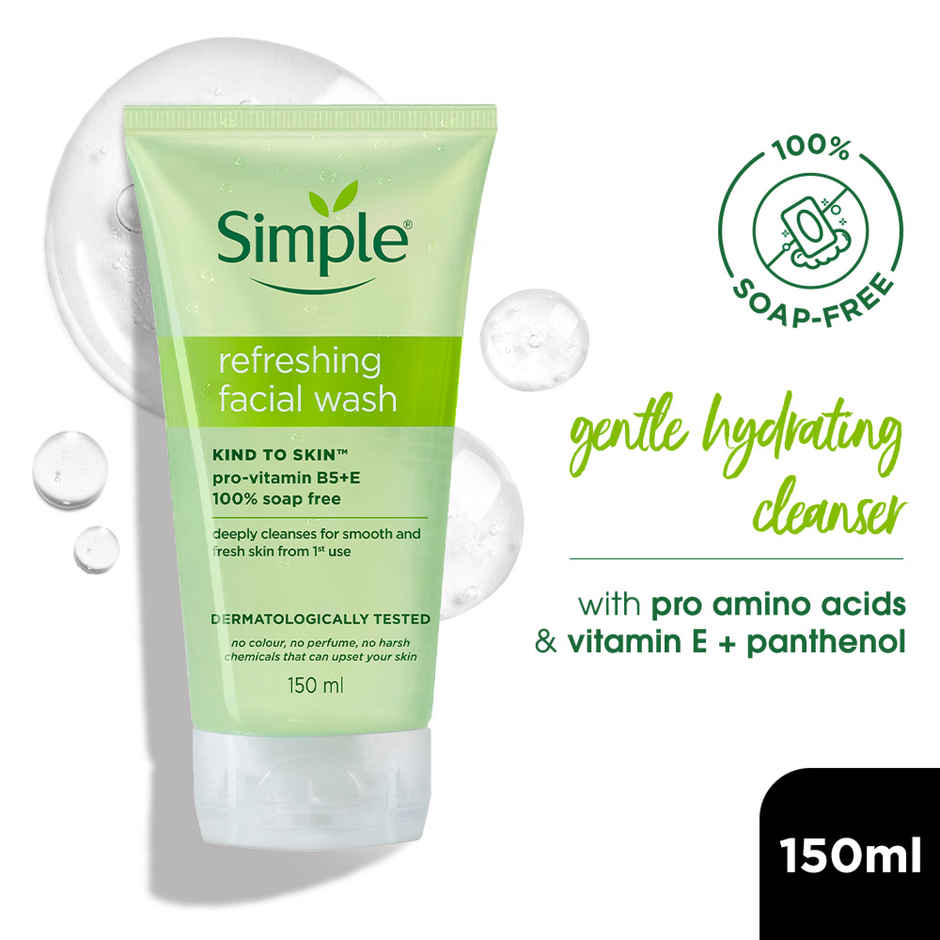 Simple Kind To Skin Refreshing Facial Wash Combo 