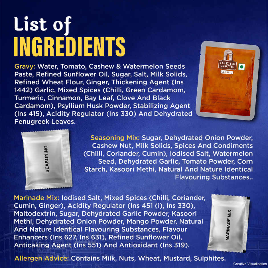 India Gate Classic Purani Dilli Butter Chicken Masala