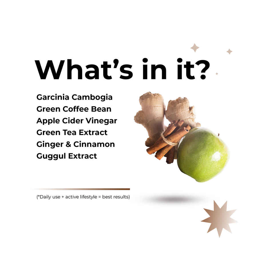 OYB Fat Burner with Garcinia, Green Tea & ACV