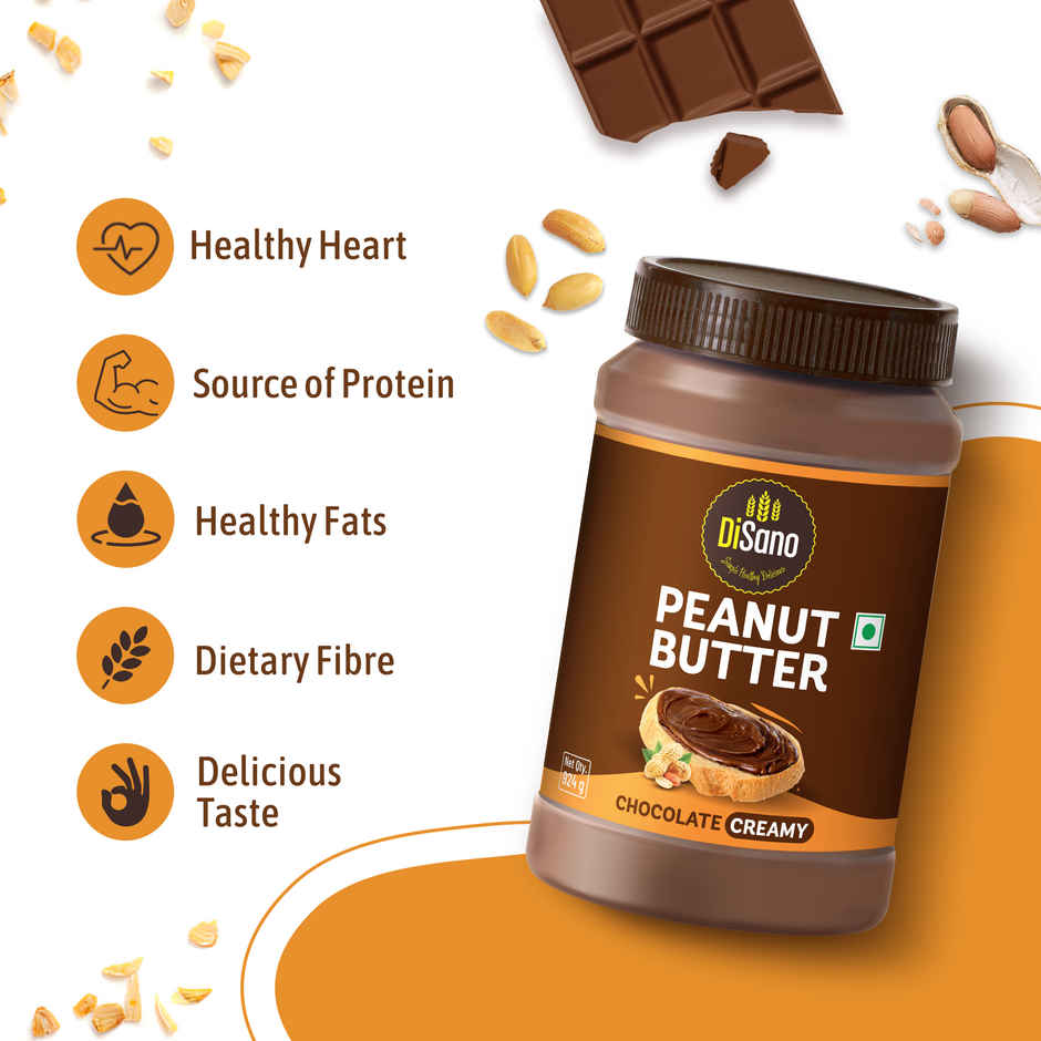 Disano Chocolate Peanut Butter Crunchy