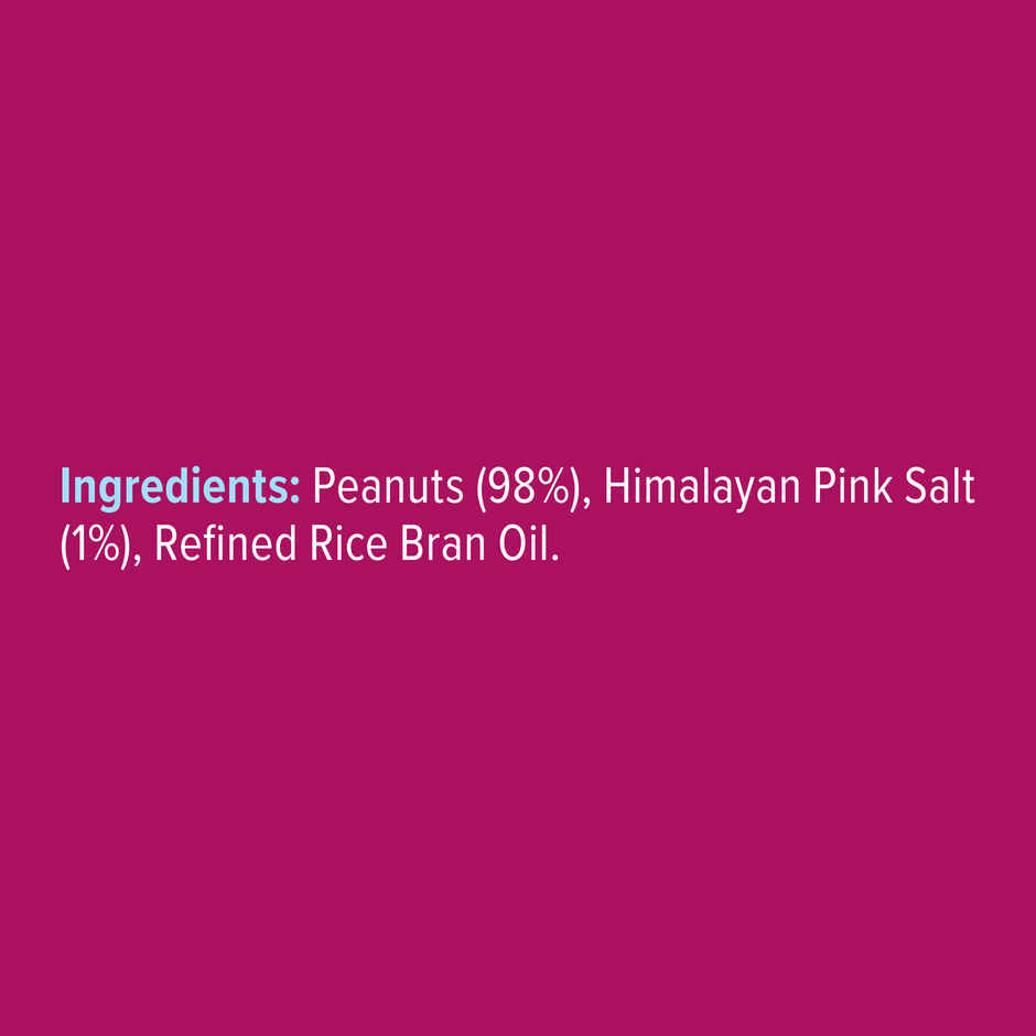 Protein Chef Himalayan Pink Salted Peanuts | Roasted Healthy Snacks