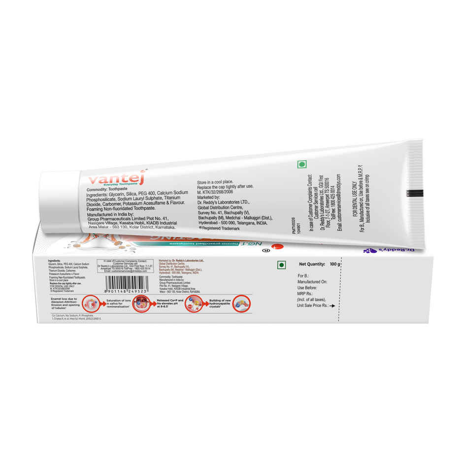 Vantej Sensitivity Protection Toothpaste