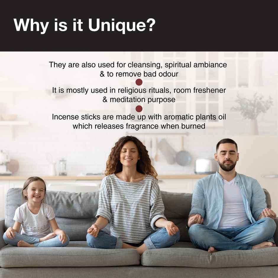 Soulflower Lavender Luxury Incense Sticks | 20 Sticks