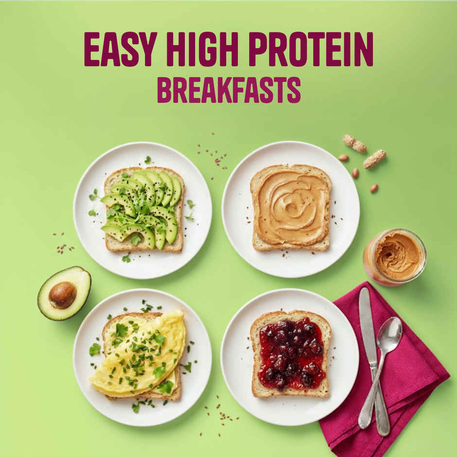 Protein Chef 5 Super Foods Multigrain Brown Bread (Zero Maida, High Protein) Made with MP Sharbati Combo