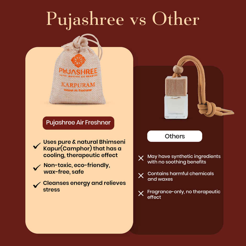 Pujashree Karpuram Natural Air Freshner