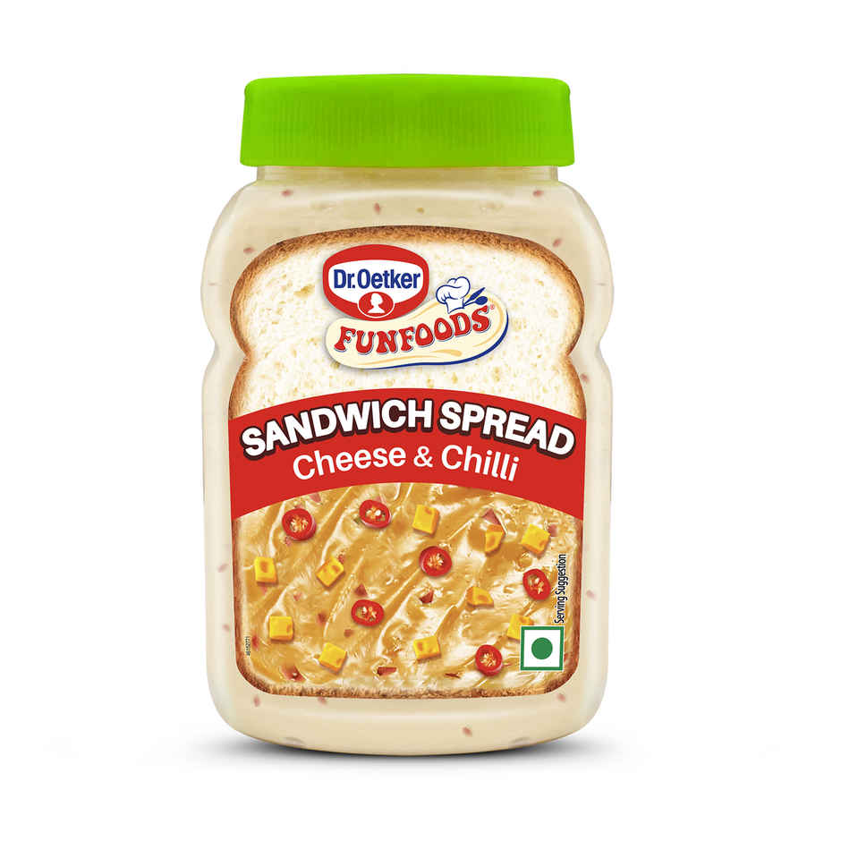 Dr. Oetker Fun Foods Veg Cheese & Chilli Sandwich Spread