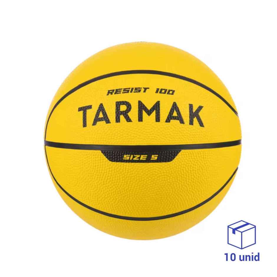 Decathlon Tarmak Kids Indoor & Outdoor Basketball | Yellow | Size 5