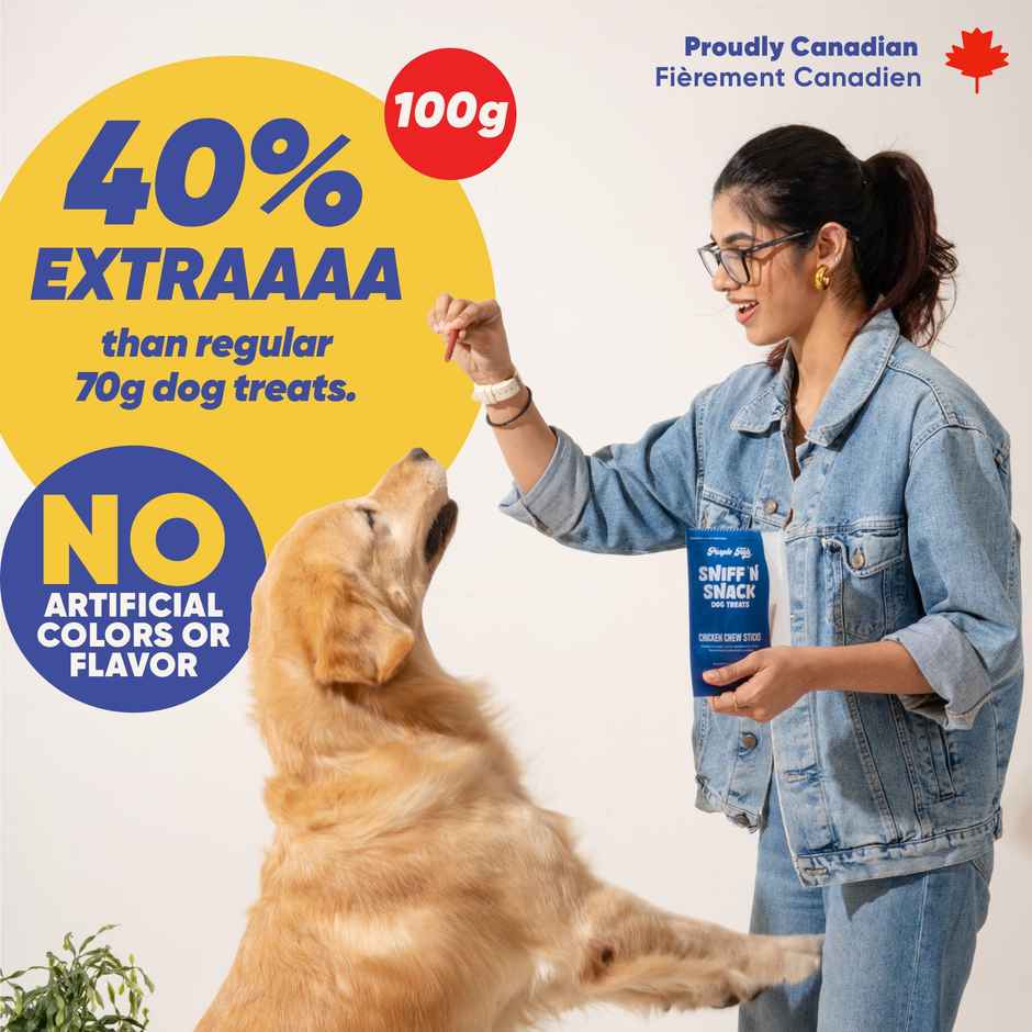 Purple Tails Chicken Chew Sticks Dog Treat