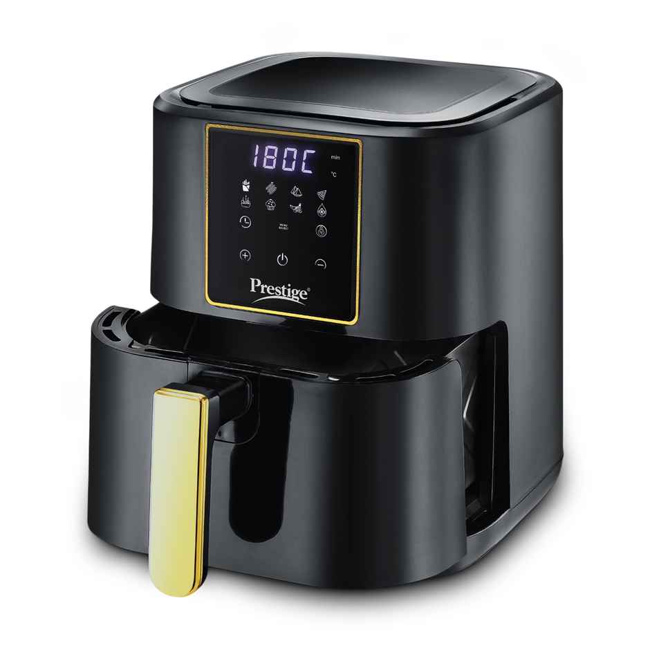 Prestige Nutrifry4.5L Digital AirFryer,1200 Watts,80% less Oil Consumption,1Y Warranty,ISI Certified