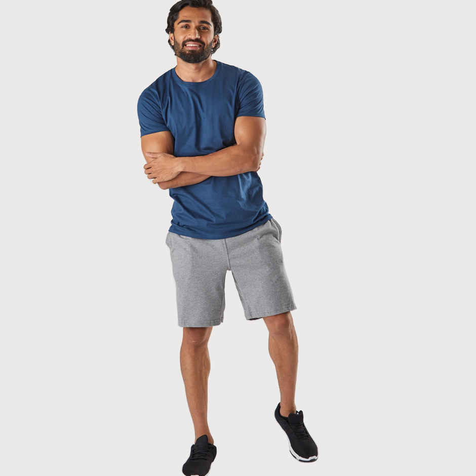 Decathlon | Domyos Men's Fitness T-shirt | Blue - M