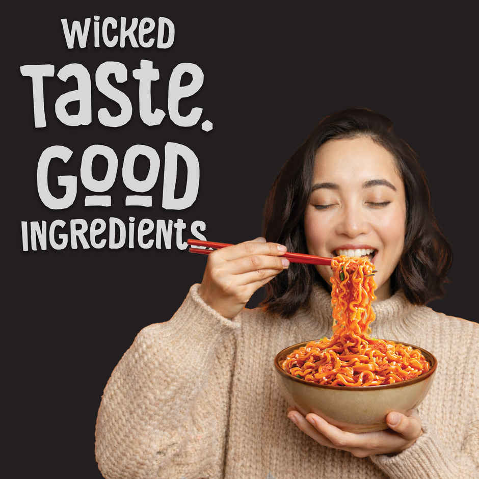 Wickedgud 3X Chilli Chicken Korean Instant Noodles