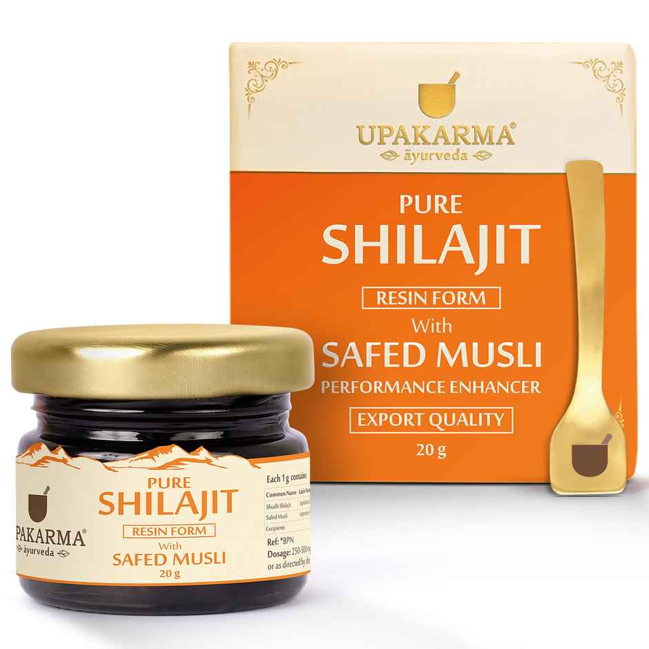 Upakarma Shilajit Resin With Safed Musli