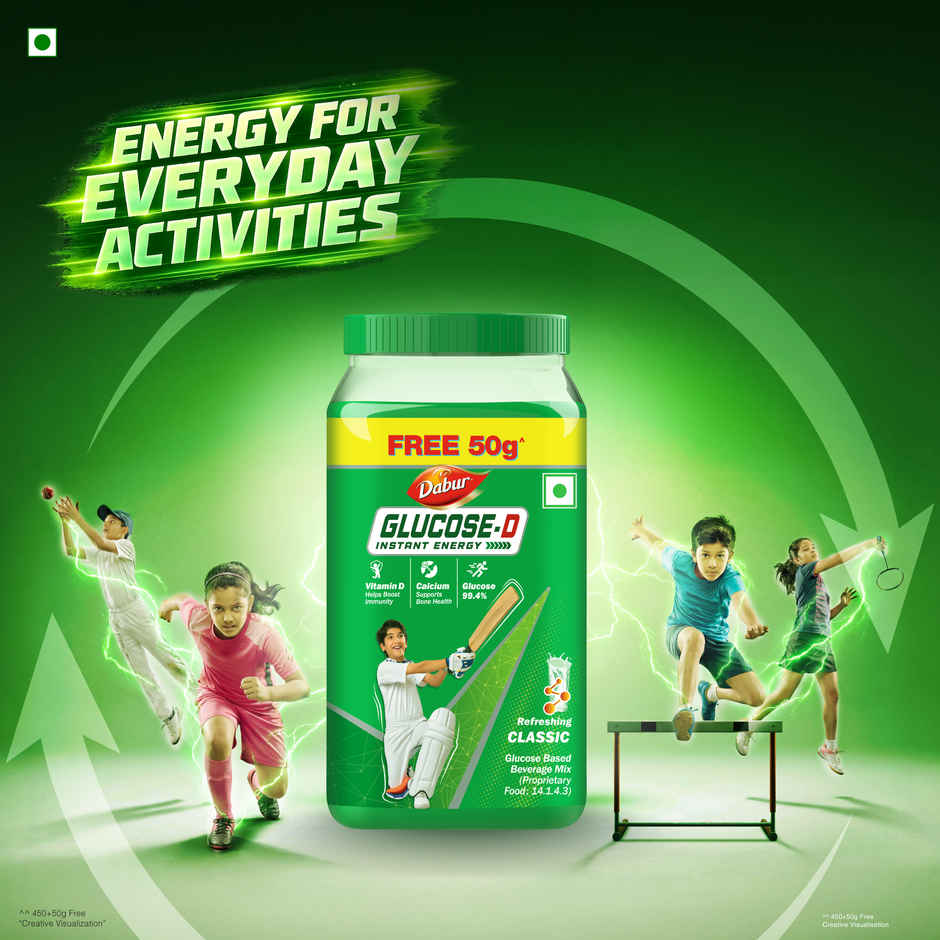 Dabur Glucose-D Instant Energy Powder