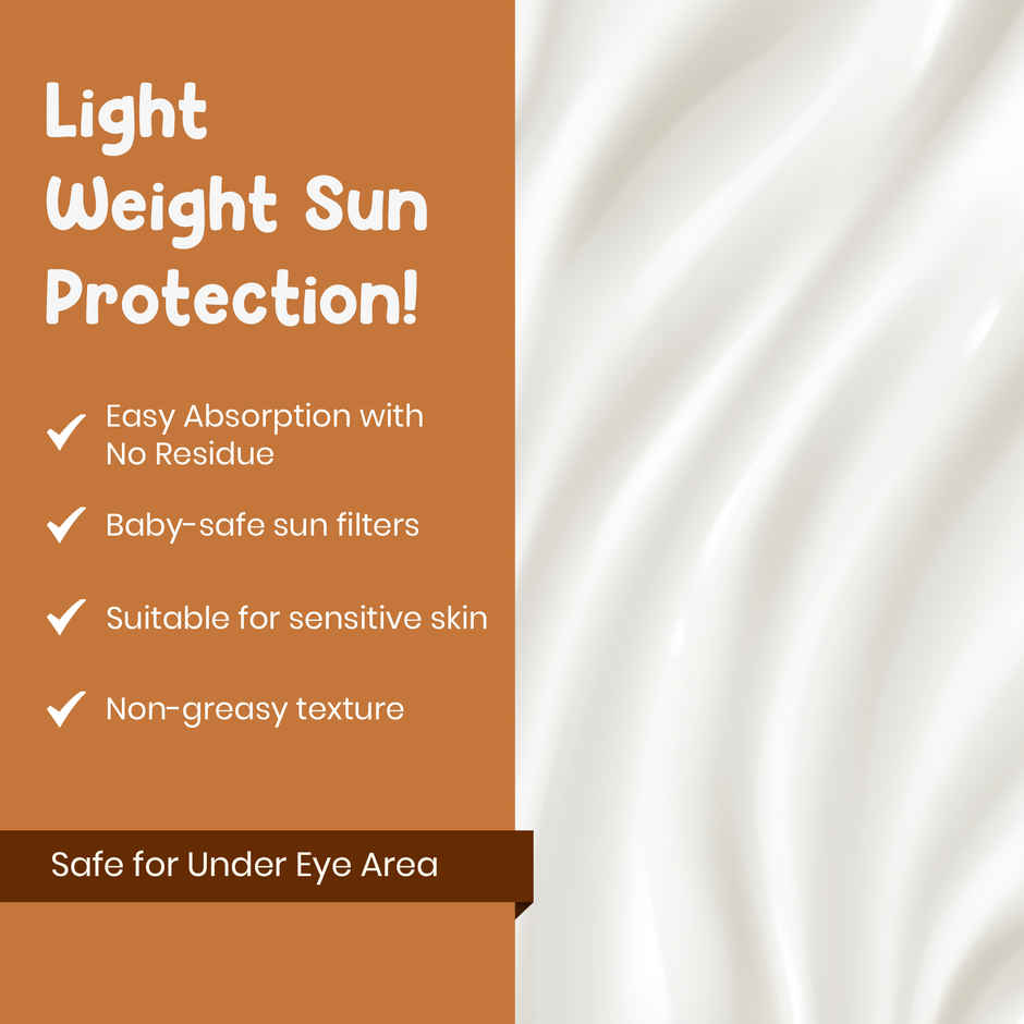 Mother Sparsh Ultra Light Milky Soft Baby Sunscreen
