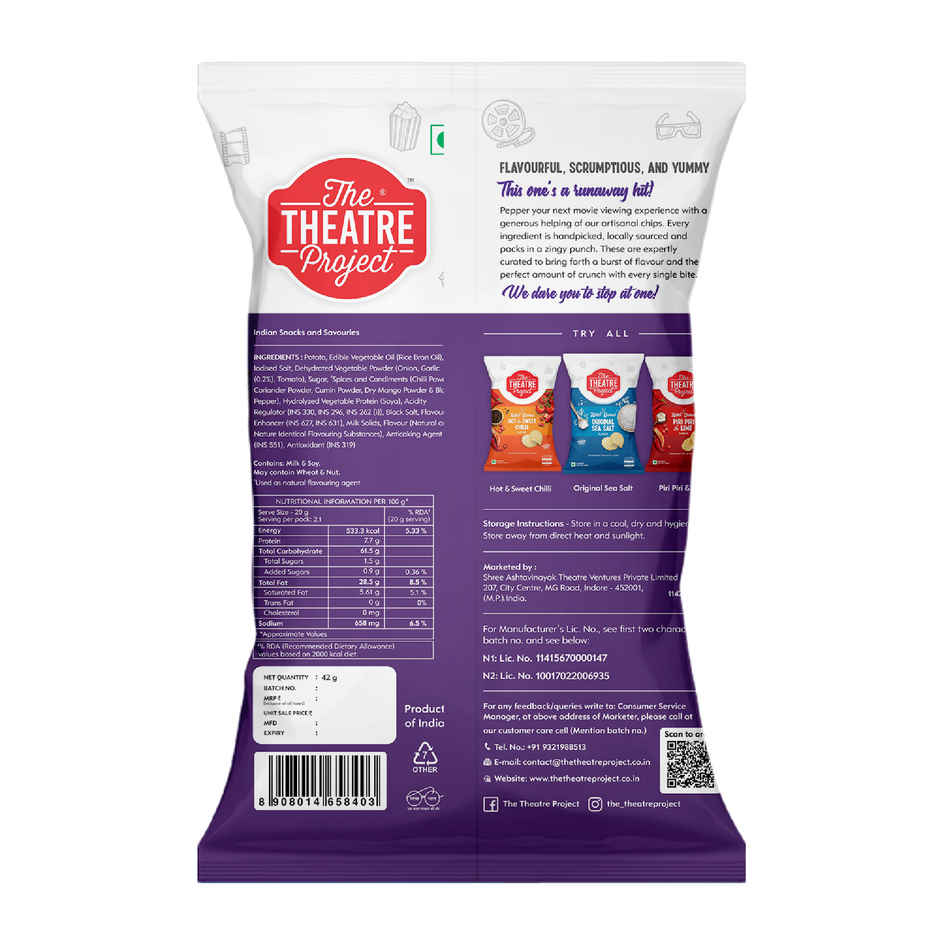 The Theatre Project Kettle Cooked | Exotic Indian Spices