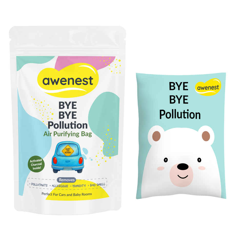 Awenest Bye Bye Pollution Air Purifier Activated Charcoal Bag