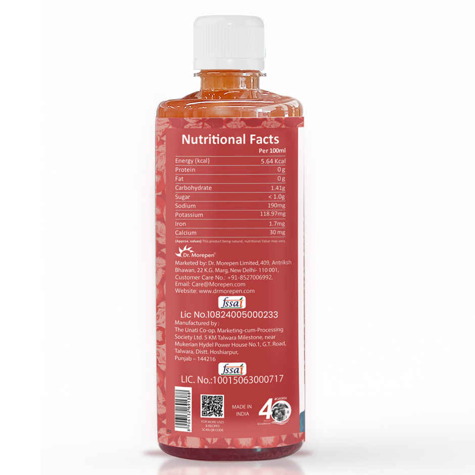 Dr. Morepen Apple Cider Vinegar with Vitamins & Minerals Helps in Weight Loss