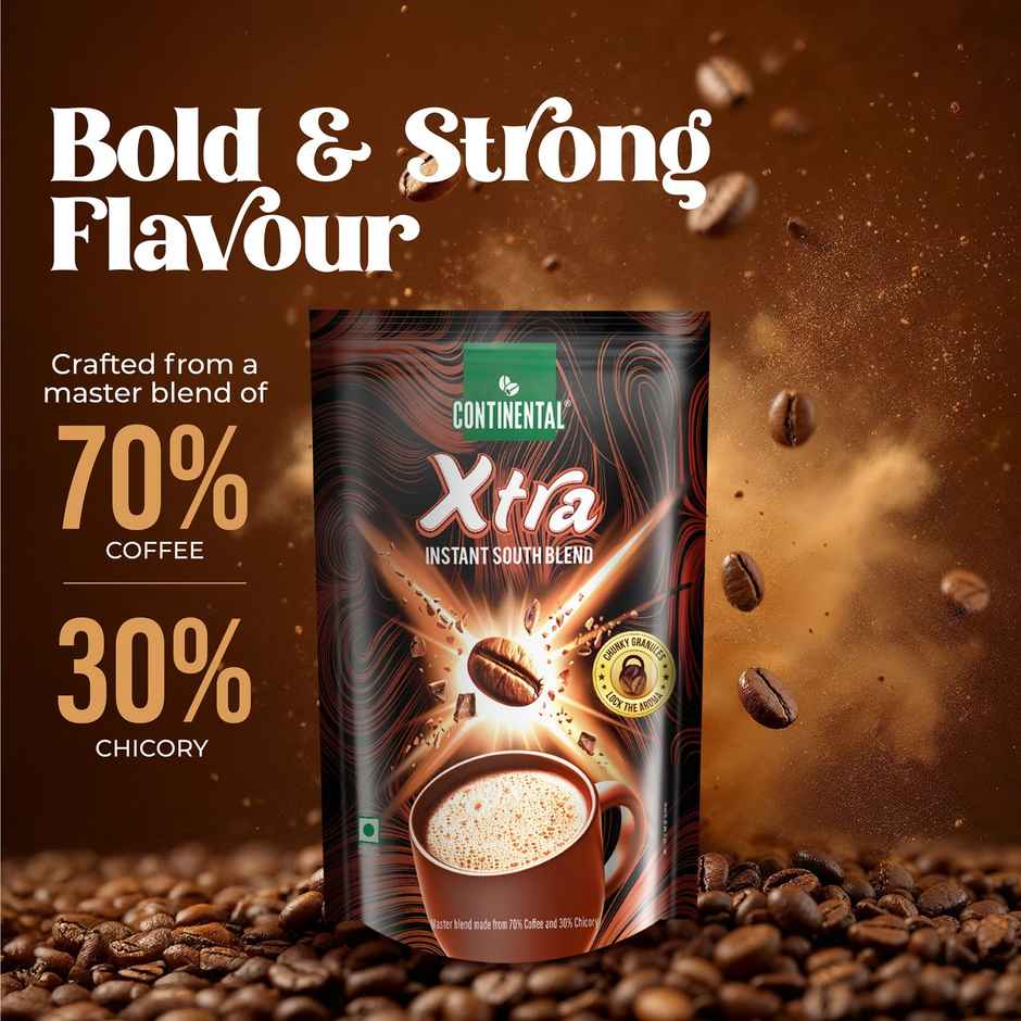 Continental Xtra Instant Strong Coffee - Pouch