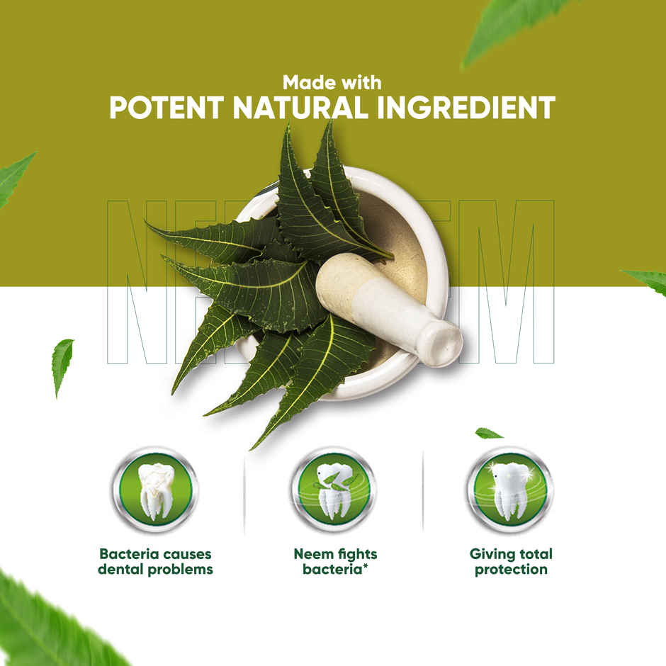 Dabur Herb'l Neem - Germ Protection Toothpaste 