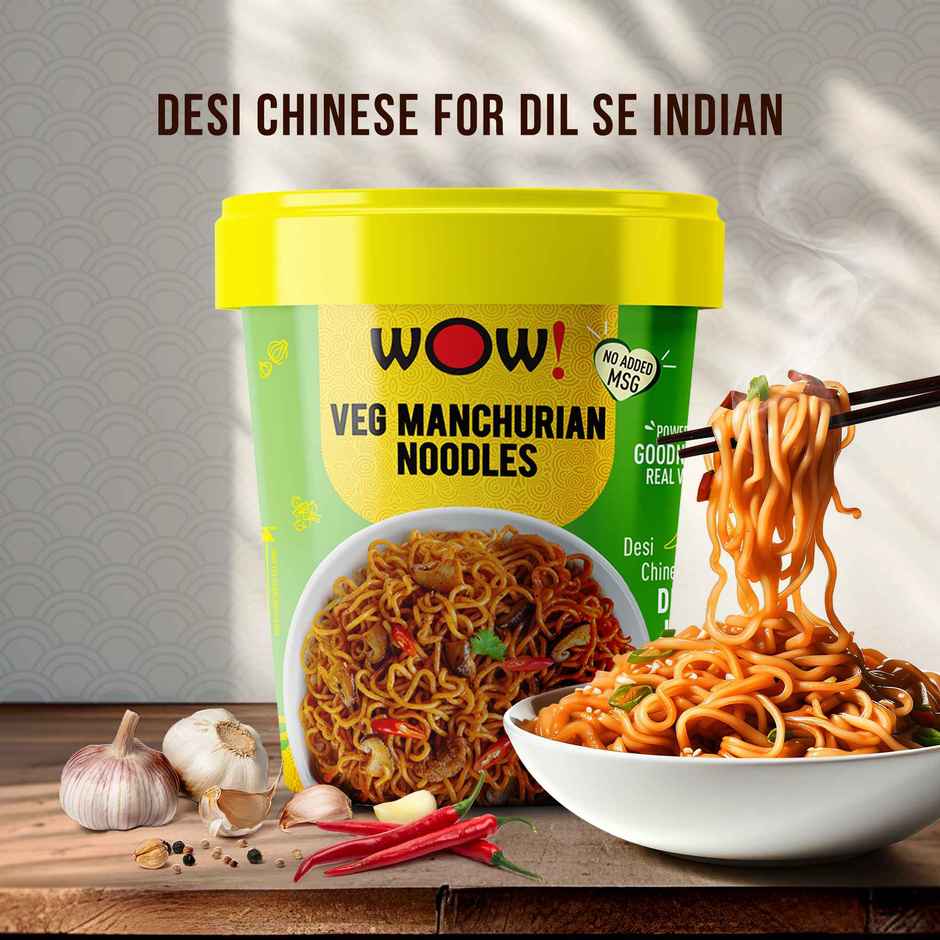 WOW! VEG Manchurian Noodles