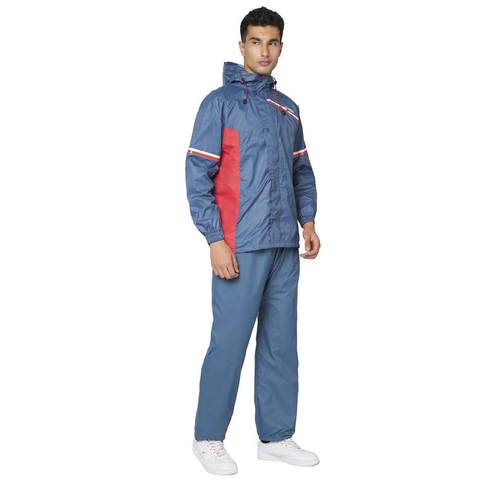 Citizen Reversible Series Raincoat With Pant - Blue- CR016-2XL
