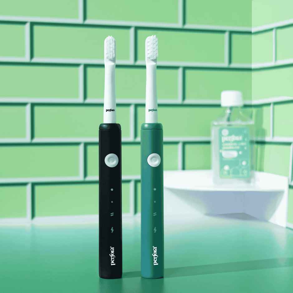 Perfora Rechargeable Electric Toothbrush - Tuxedo Black