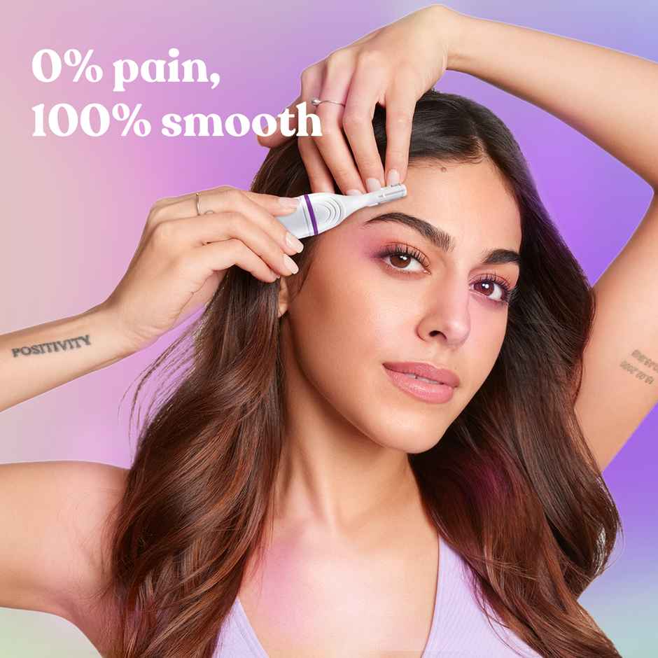 Bombae 6-in-1 Trimmer for Bikini & Facial Hair Removal