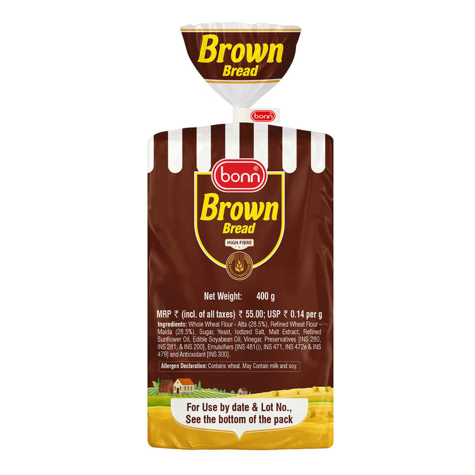 Bonn High Fibre Brown Bread
