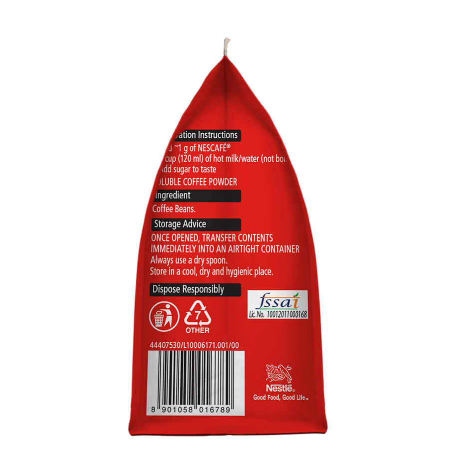 Nescafe Classic Instant Coffee, Stabilo Pouch