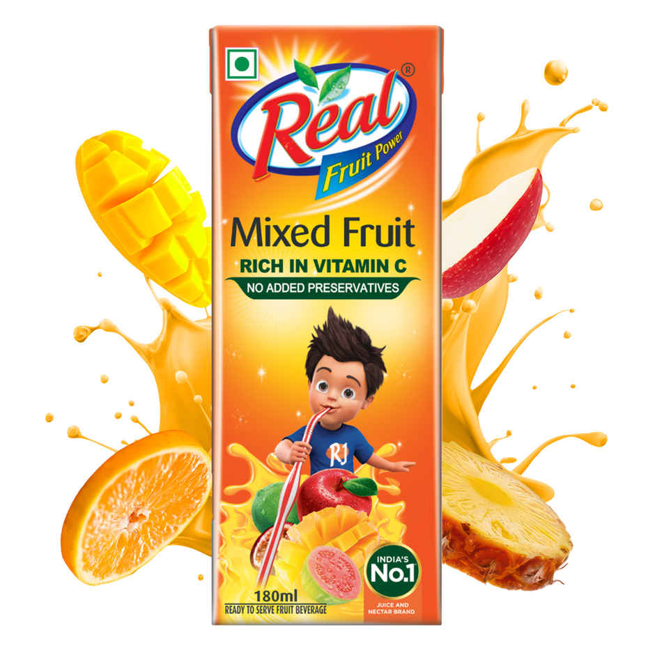 Dabur Real Mixed Fruit Juice | Fruity & Convenient
