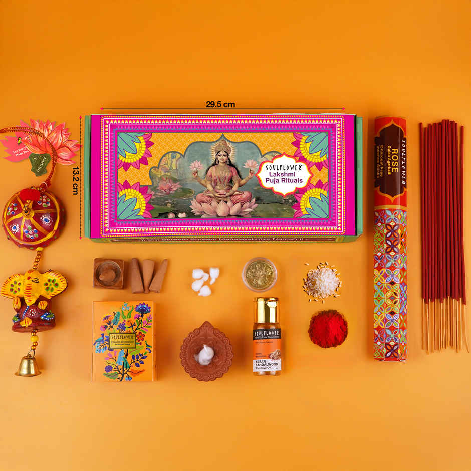 Ganesh Laxmi Puja Ritual Set | Diwali Gift Hamper | Soulflower