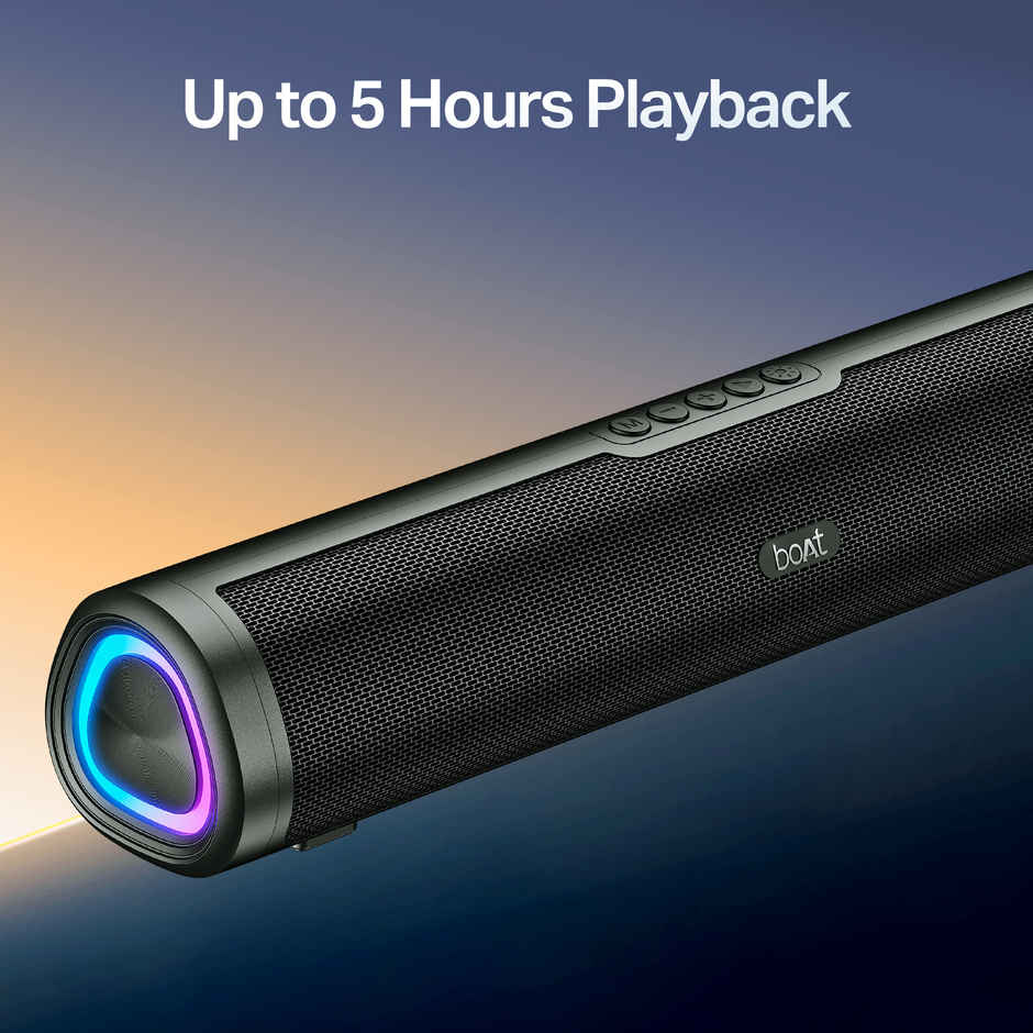 boAt Aavante 2.0 150 Sound Bar | Premium Black