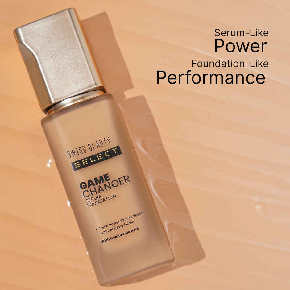 Swiss Beauty Select Game Changer Serum Lightweight Foundation - 06 Sunlit Beige
