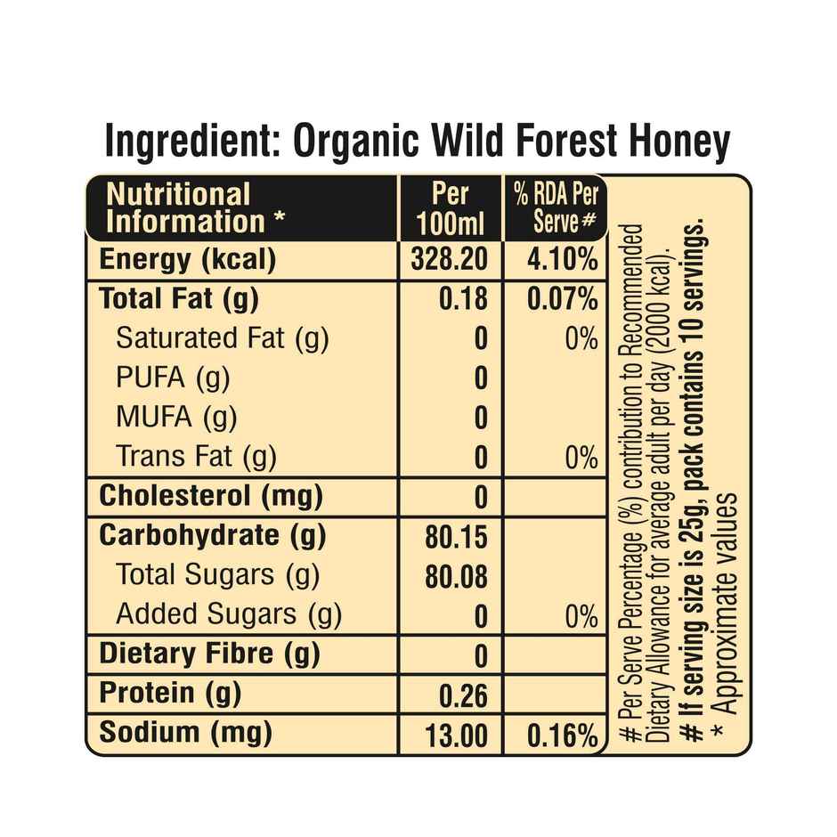 House Of Veda Organic Honey | Wild Forest