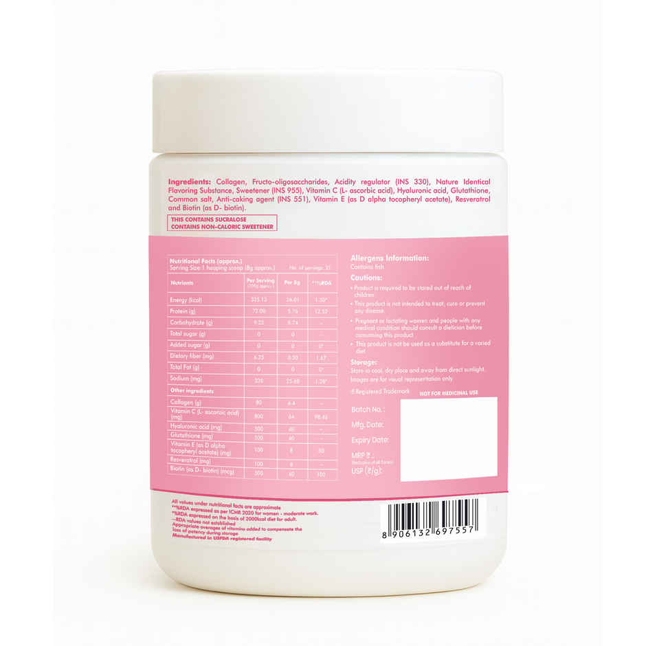 Dr. Morepen Marine Collagen | Strawberry-Watermelon