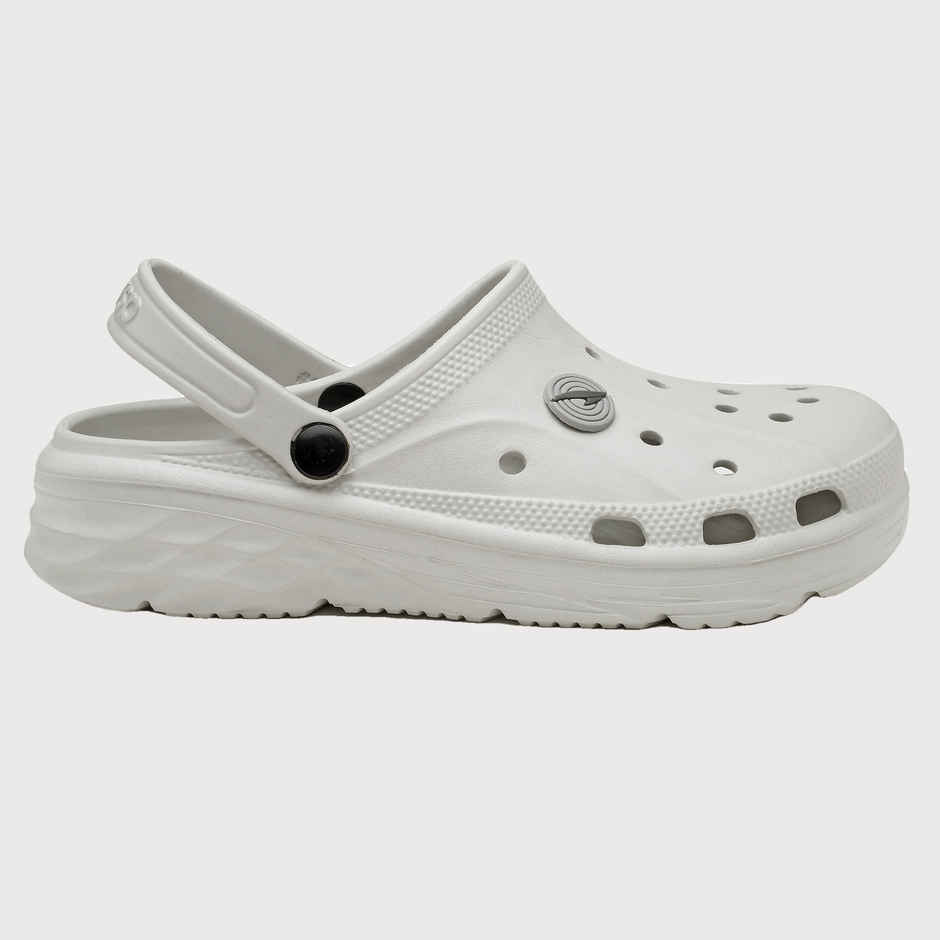 Asian Agc-14 Men Clogs Light Grey (Size-8)