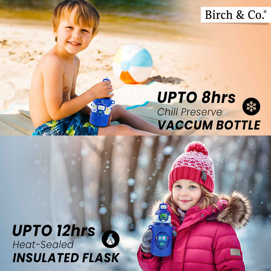Birch & Co. Kids Water Bottle | Dark Blue