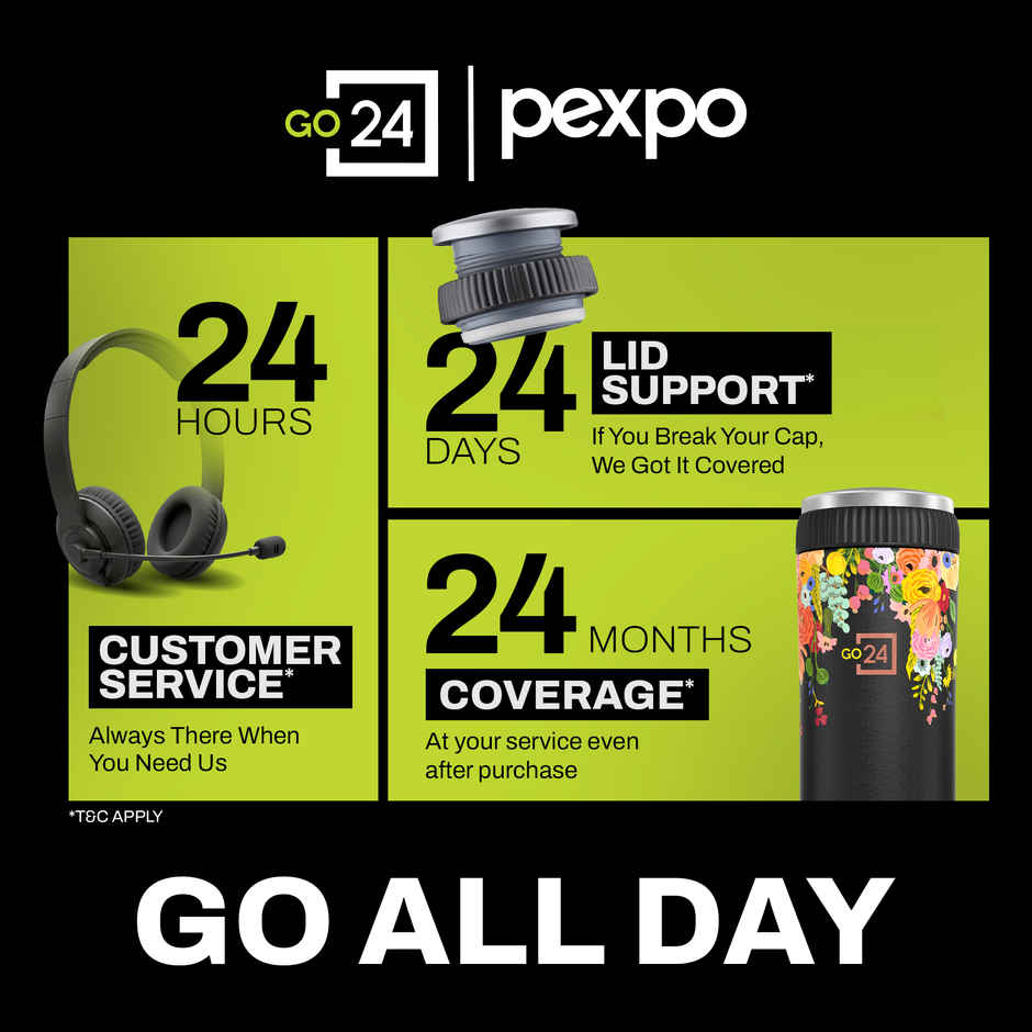 Go24 Crypto Insulated Coffee Mug | Leakproof | Utility Compartment
