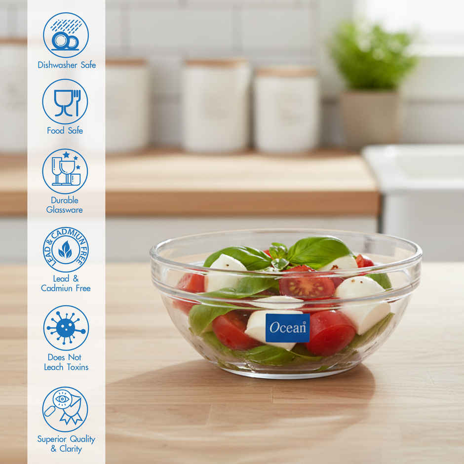 Ocean Stack Glass Bowl (4 inch)