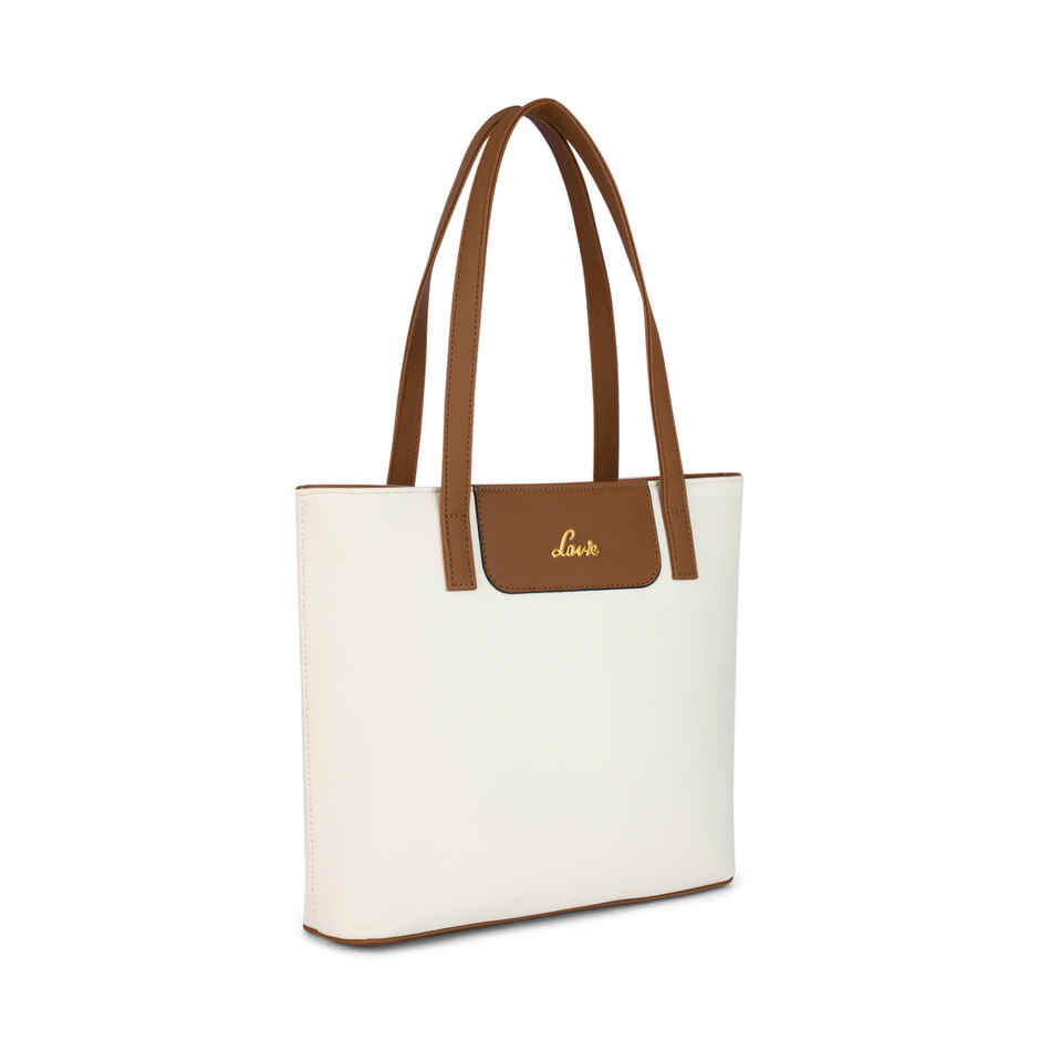 Lavie Women's Colourblock Jossie Tote Handbag | Off White