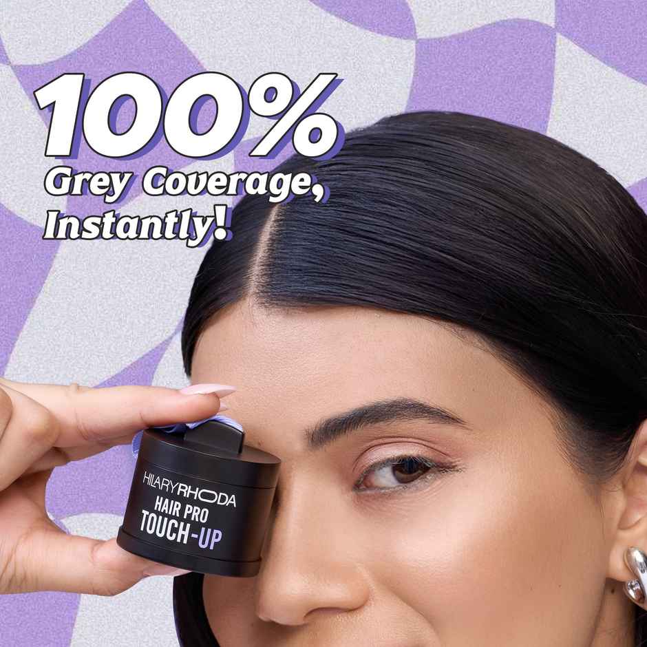 Hilary Rhoda Hair Pro Touch Up | Instant Grey Roots | Sweat Proof | Deep Brown - Shade 02