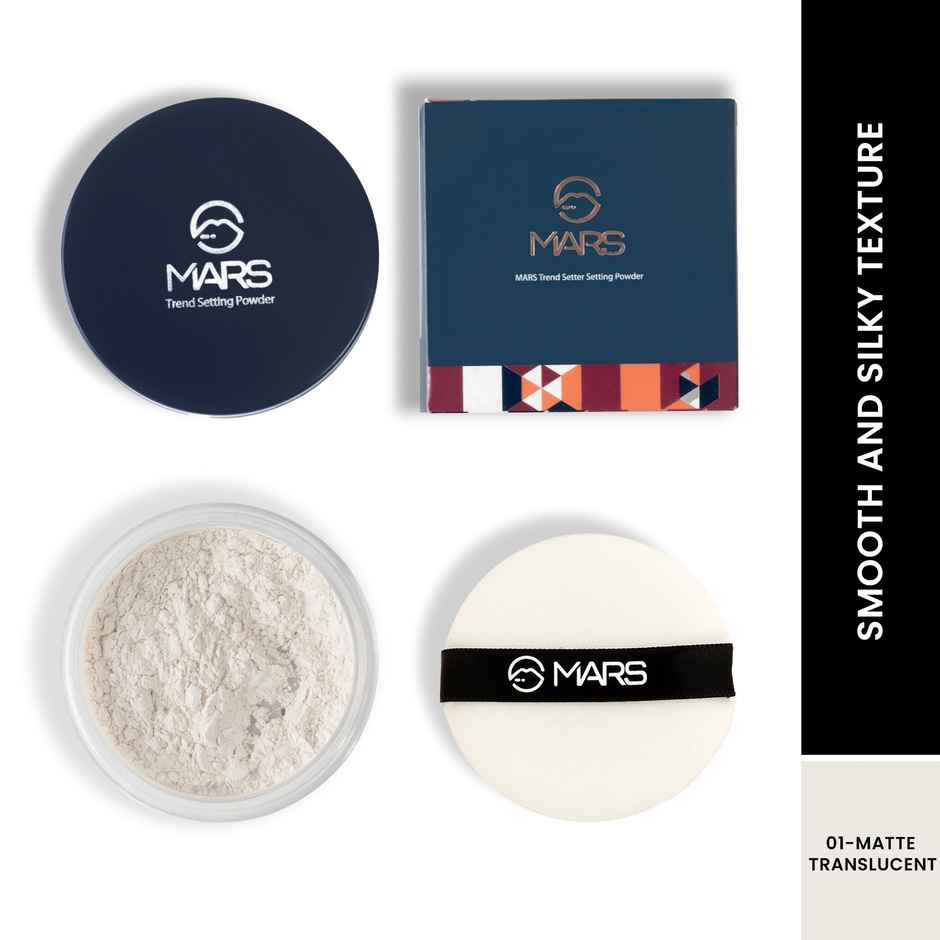 MARS Cosmetics Trend Setting Loose Powder (01-Matte Translucent)