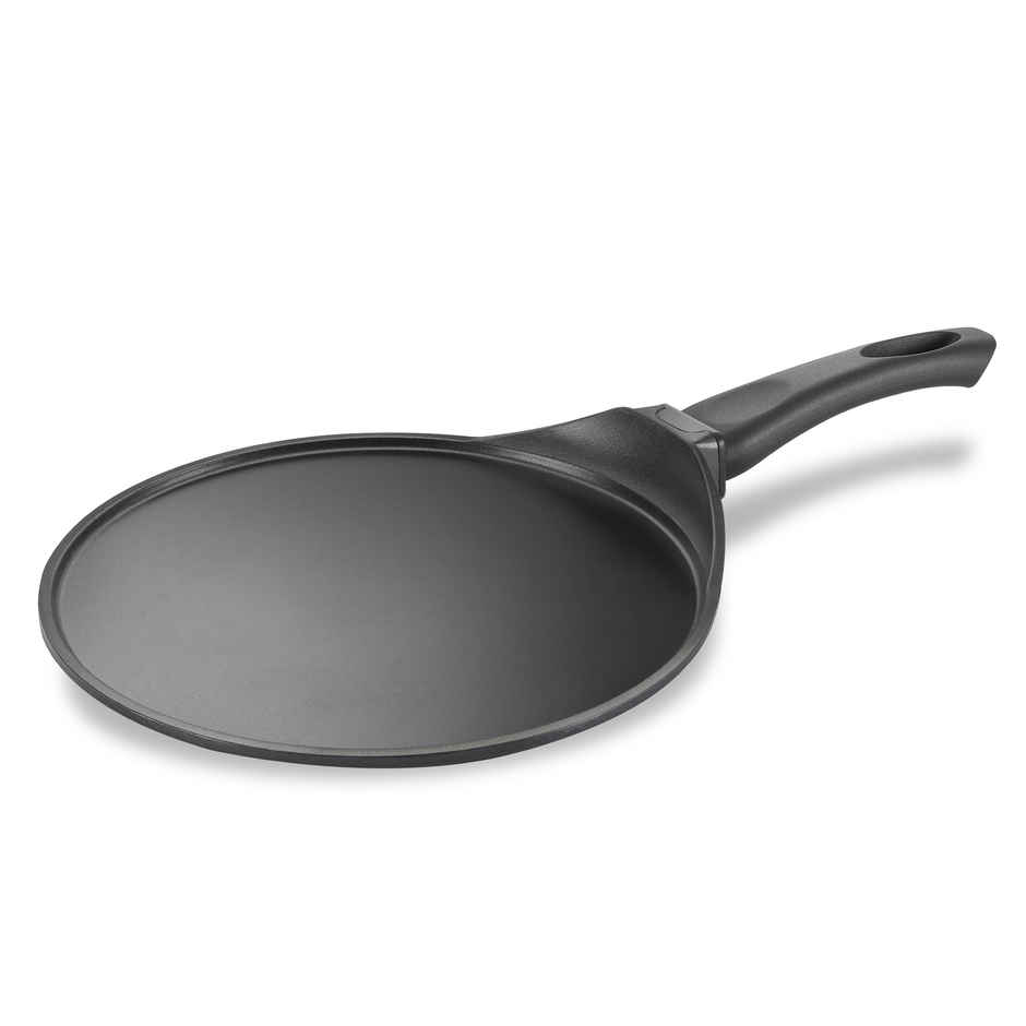 Prestige Omega Die Cast Non Stick Tawa 31cm | Induction Base