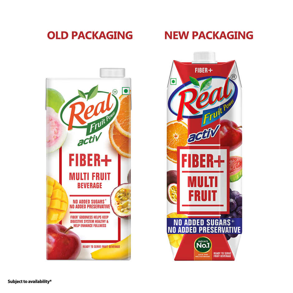 Real Fiber + Multi Fruit Juice