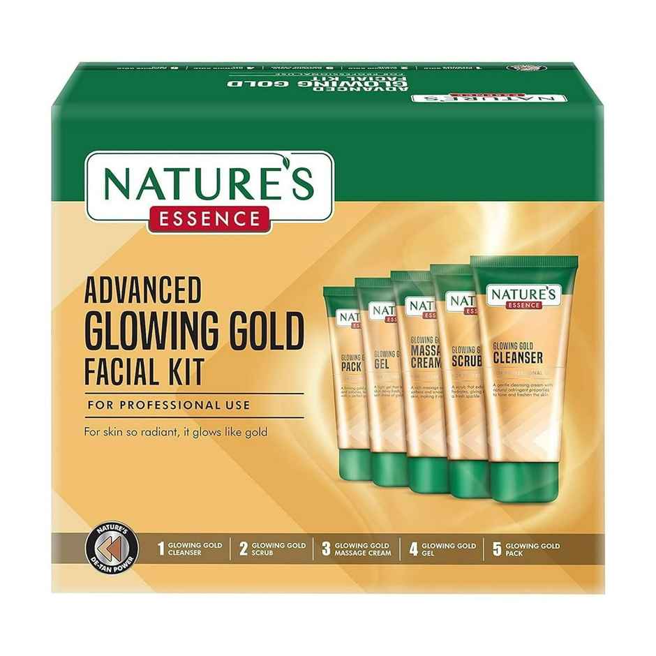 Nature's Essence Glowing Gold Facial Kit