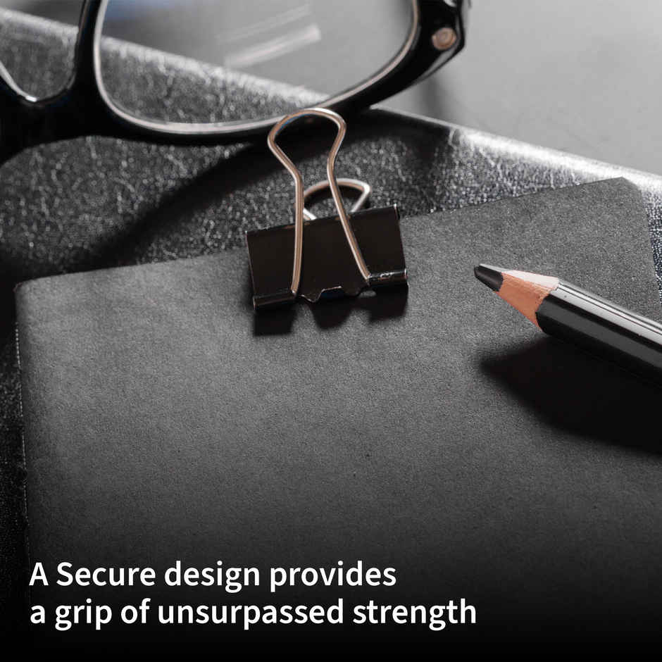 Nuovi Binder Clips | Black - 32 mm