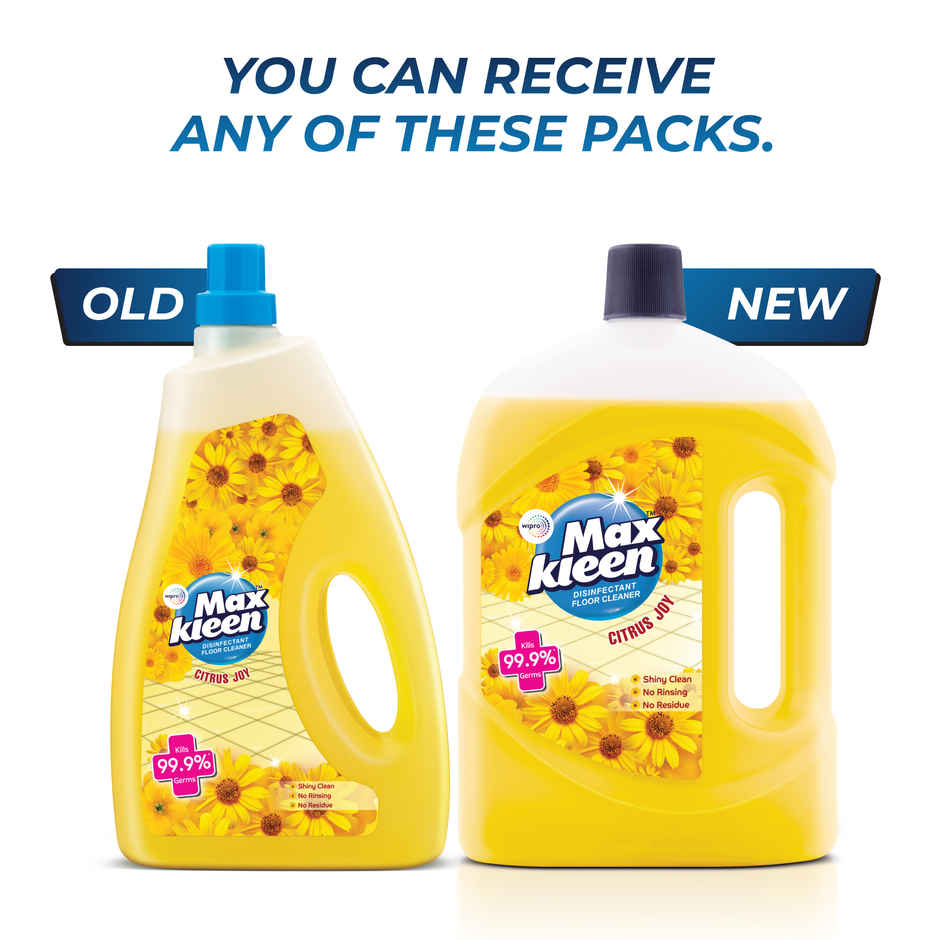 Maxkleen Citrus Joy Disinfectant Floor Cleaner | Can