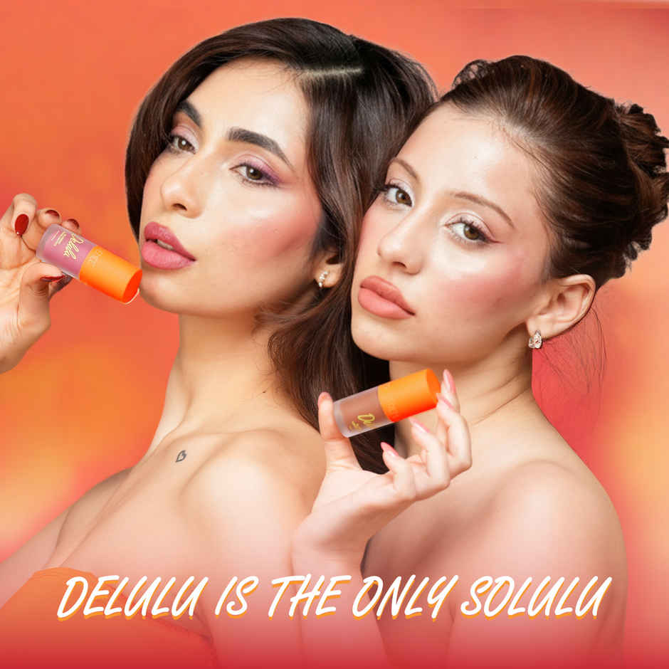 RENEE Delulu Blurring Matte Liquid Lipstick With Jojoba Oil & Rosehip Oil Coral Chemistry